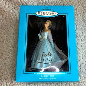 2001 Barbie Holiday Ornament